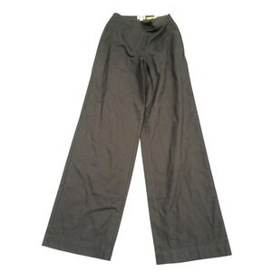 Future Collective Trousers Womens 0 Black Jenee Naylor High Rise Straight Leg